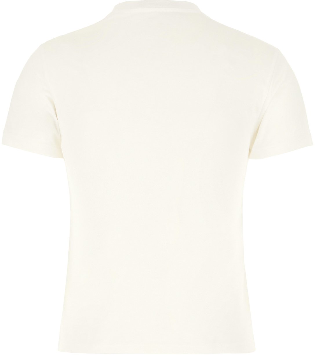 Gucci Gucci Ivory cotton t-shirt Neutraal