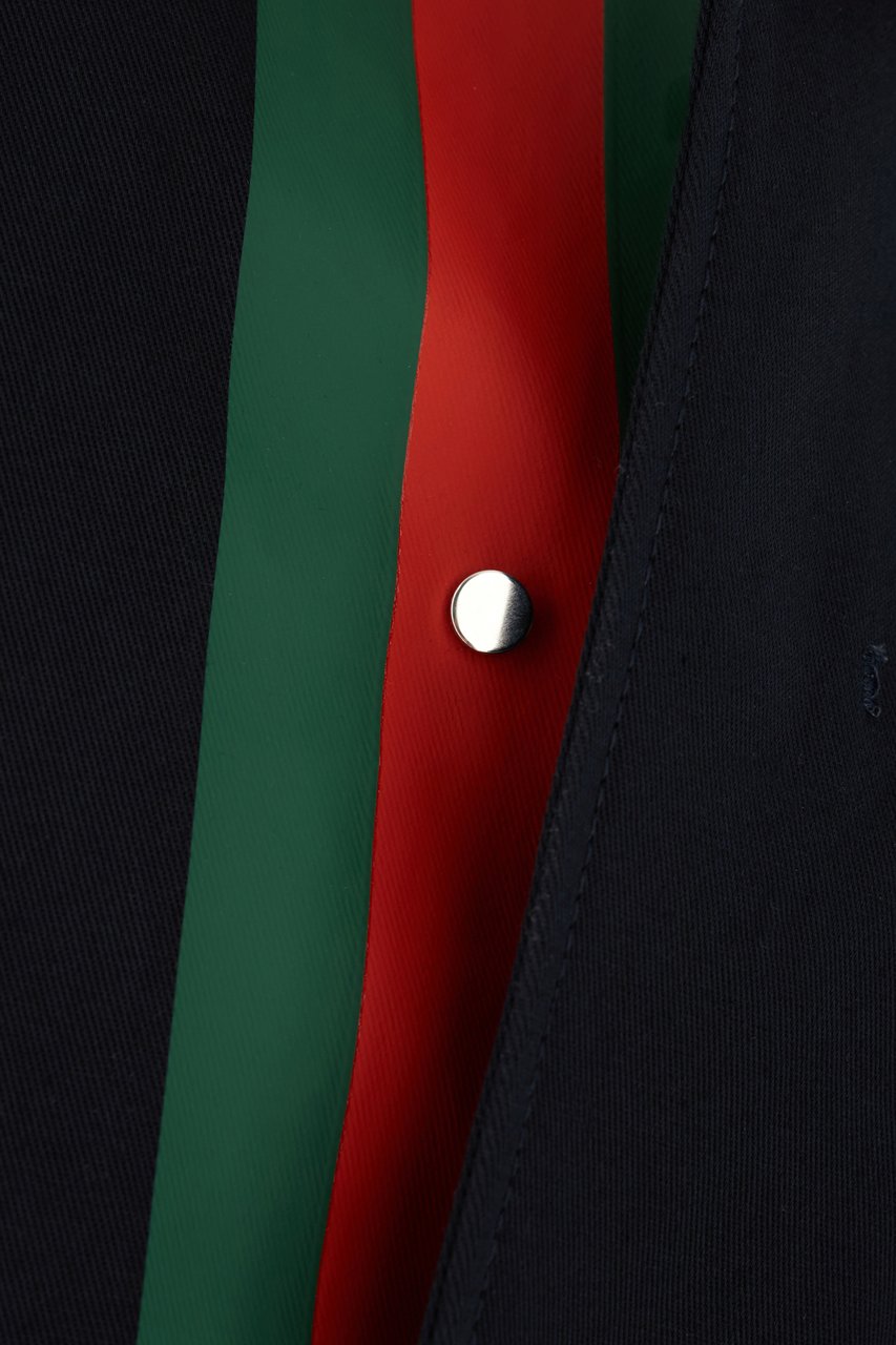 Gucci Gucci Black cotton jacket Zwart
