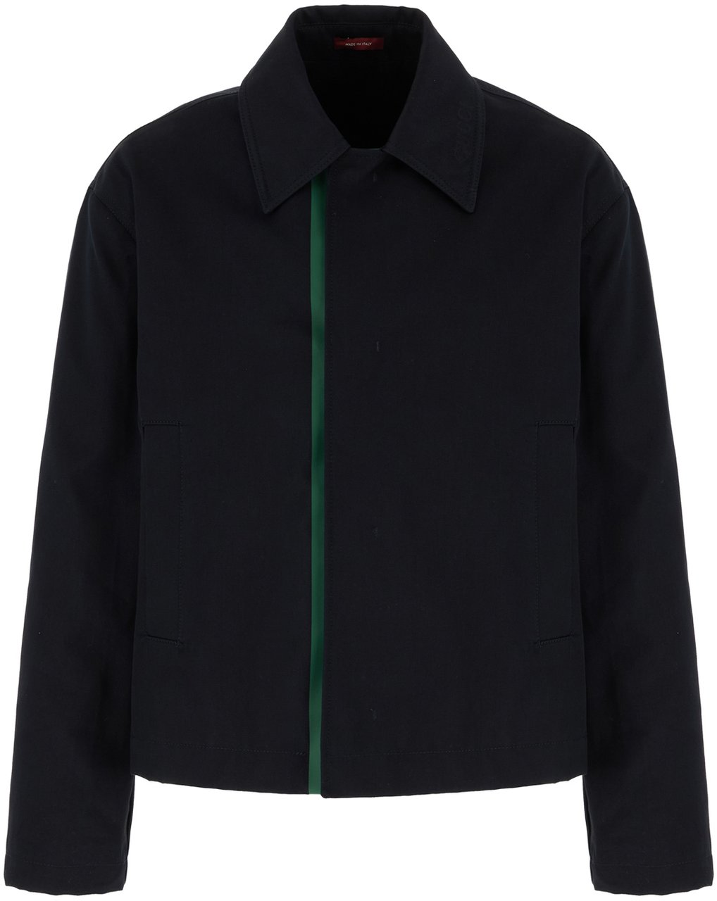 Gucci Gucci Black cotton jacket Zwart