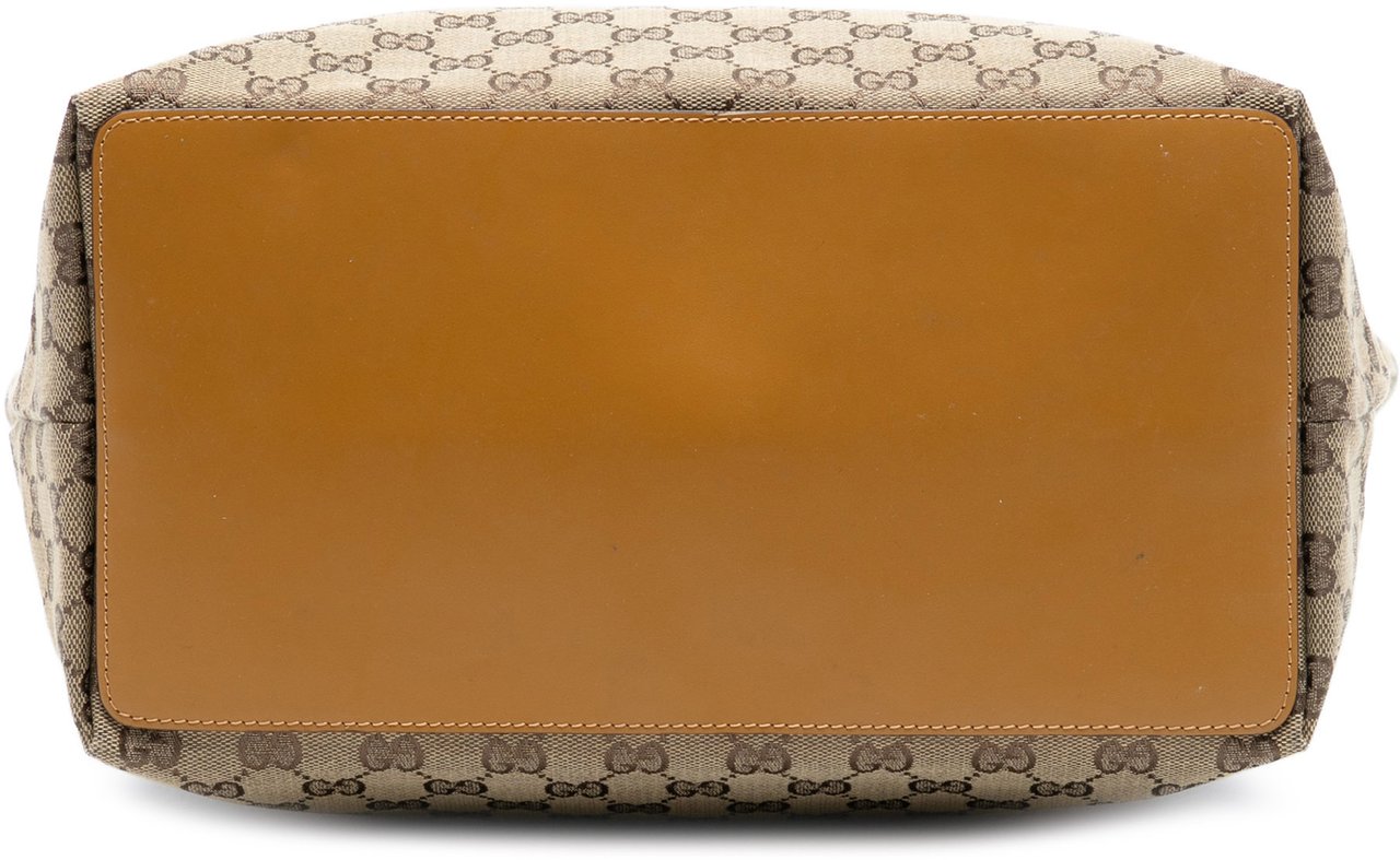 Gucci GG Canvas Tote Bruin