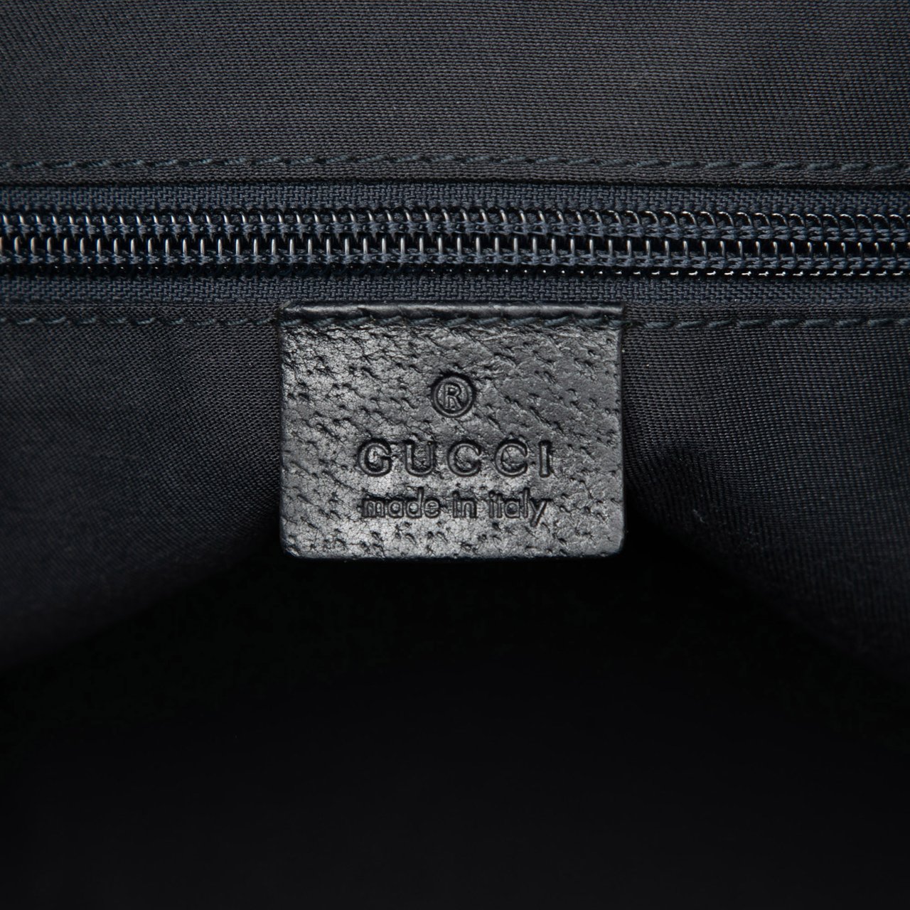 Gucci GG Canvas Web Travel Bag Bruin