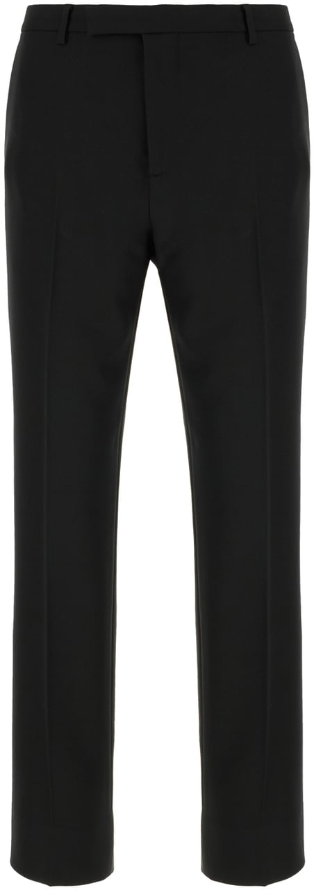 Gucci Gucci Black polyester pants Zwart