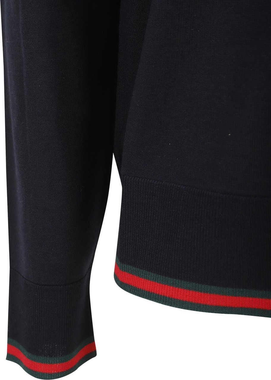 Gucci L/s Crew Neck Zwart