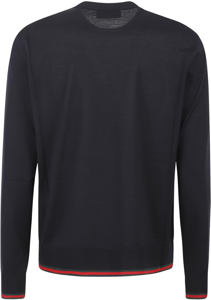 Gucci L/s Crew Neck Zwart