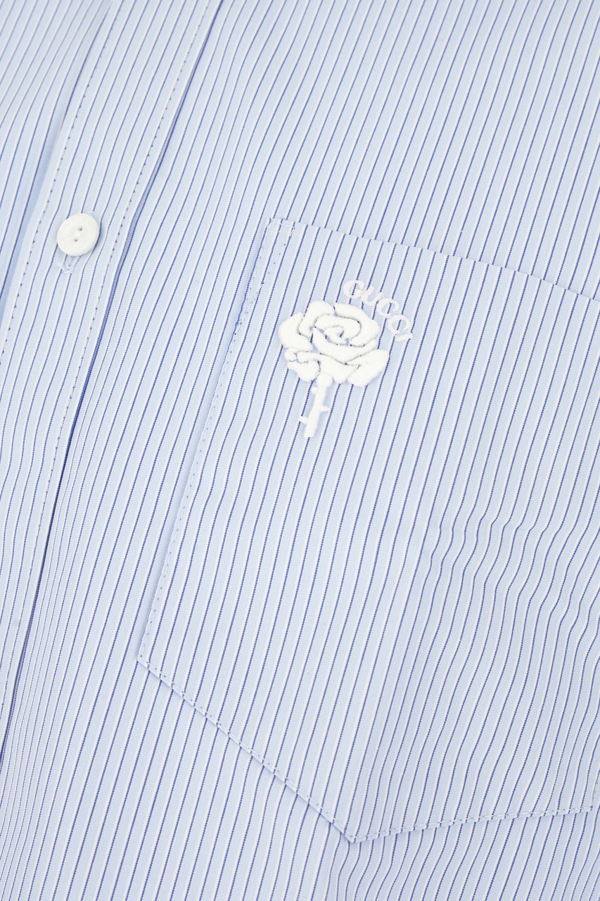 Gucci Gucci Printed poplin shirt Divers