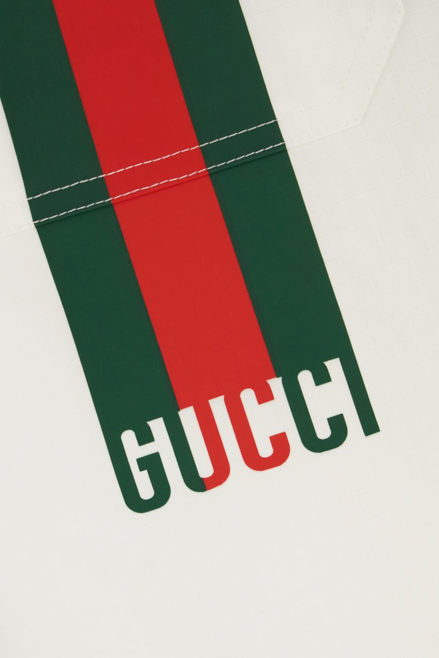 Gucci Gucci White cotton bermuda shorts Wit
