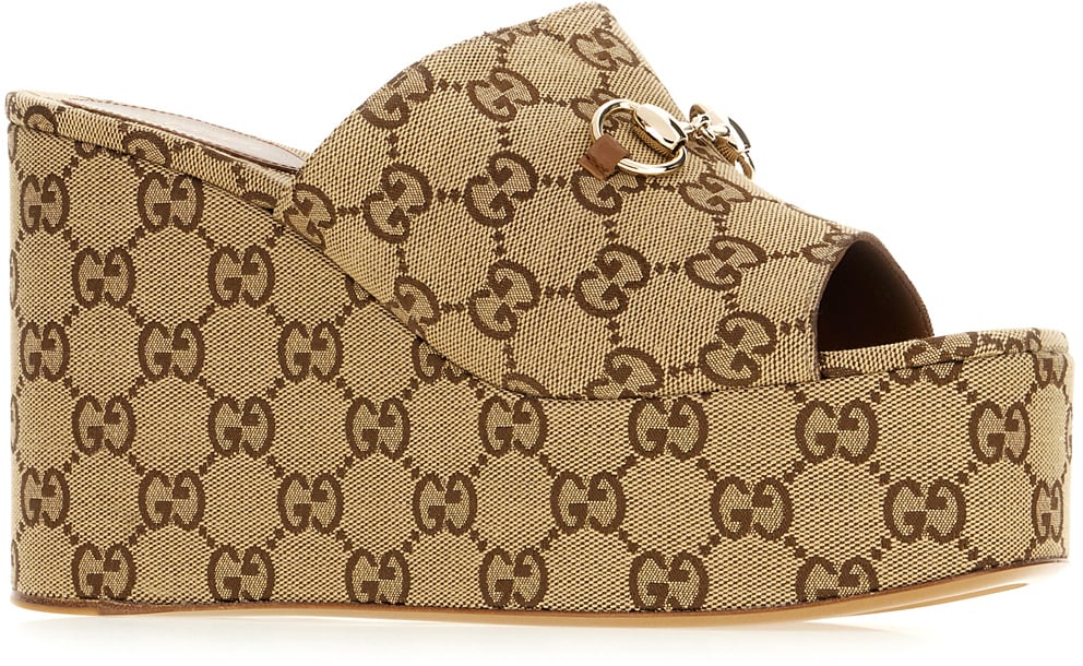 Gucci Gucci GG fabric mules Divers