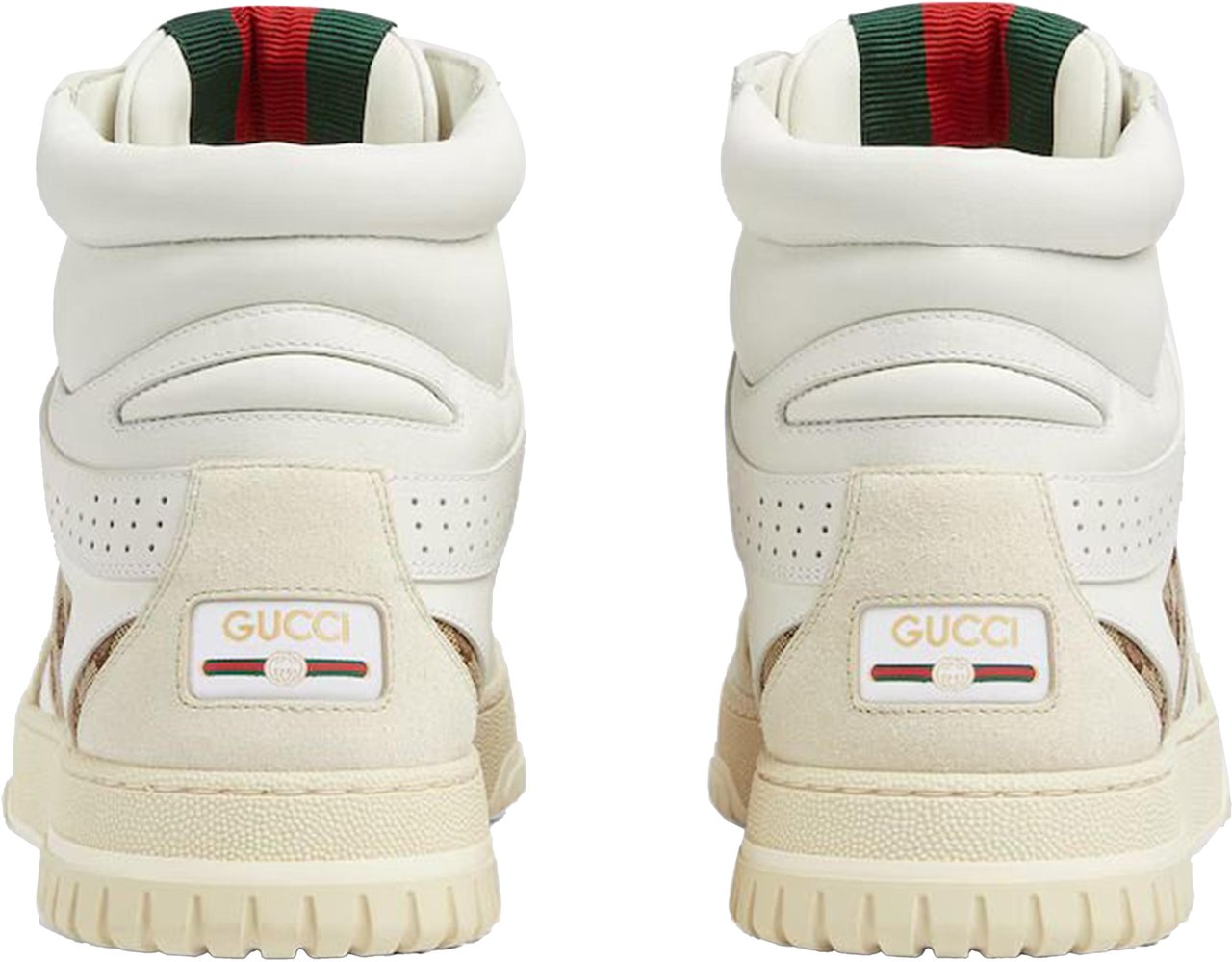 Gucci Re-web High Sneakers Wit
