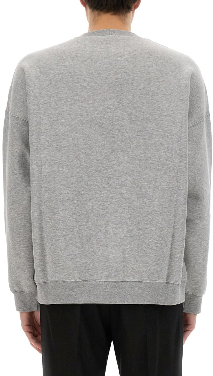 Gucci Classic Jersey Sweatshirt with Relaxed Fit Grijs