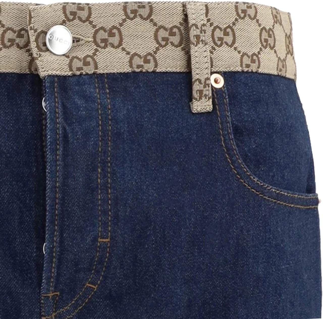 Gucci New Tapered Pants Blauw