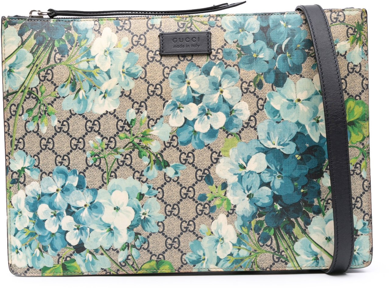 Gucci GG Supreme Blooms Crossbody Bruin
