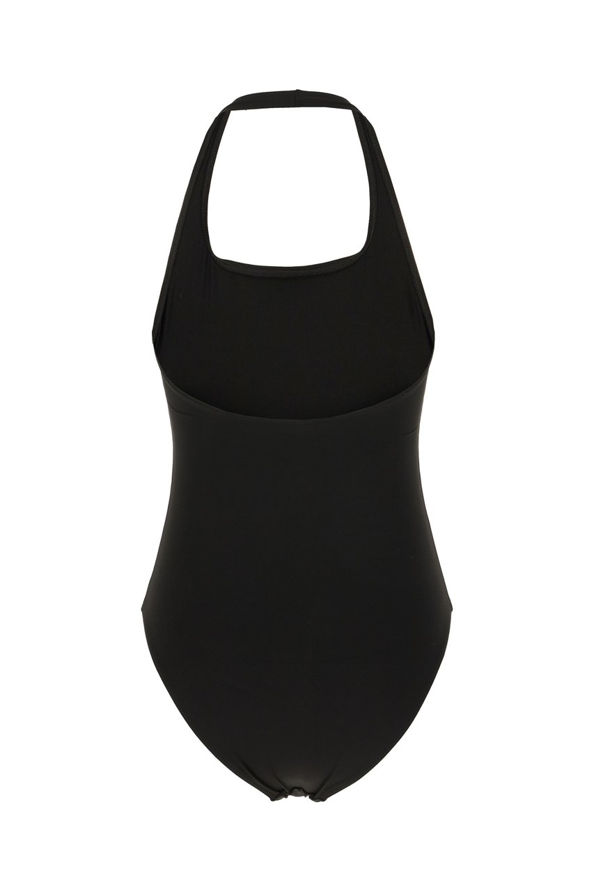 Gucci Gucci Black stretch nylon swimsuit Zwart