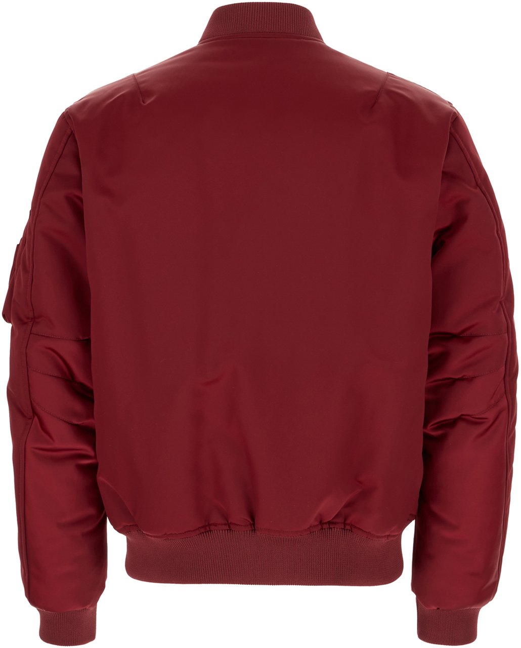 Gucci Gucci Grape polyester padded bomber jacket Rood