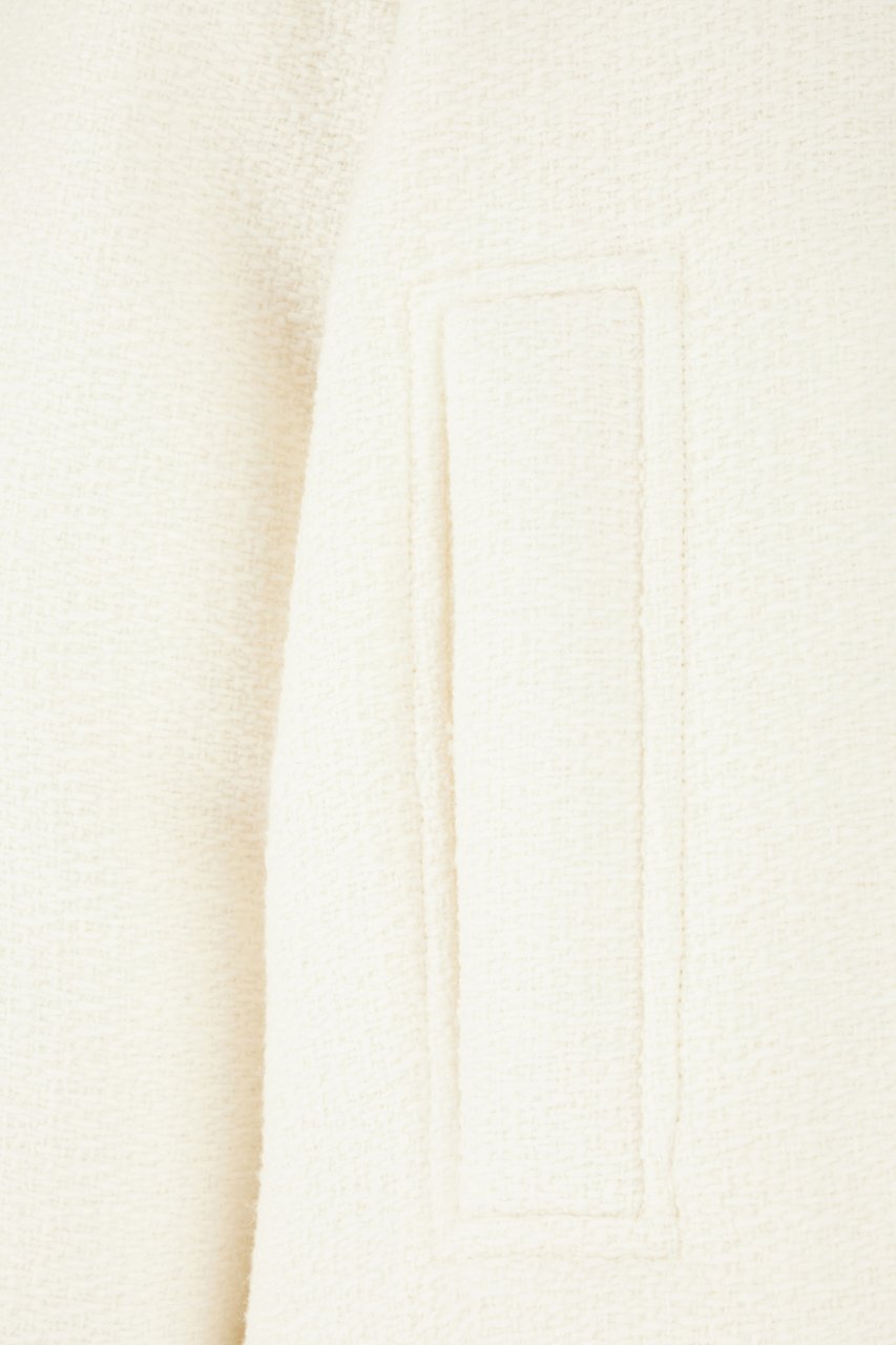 Gucci Gucci White wool blend padded jacket Wit