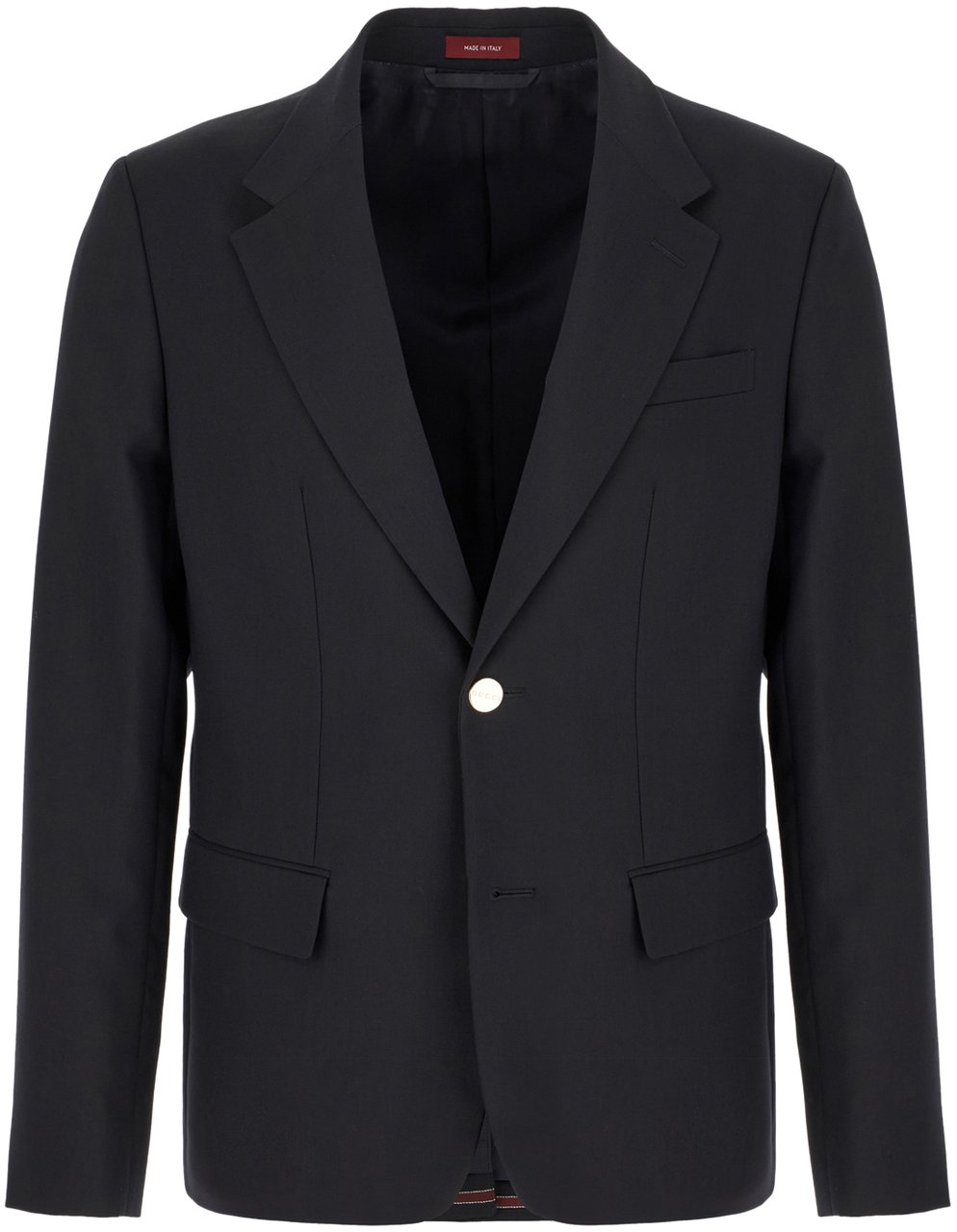 Gucci Gucci Black wool blazer Zwart