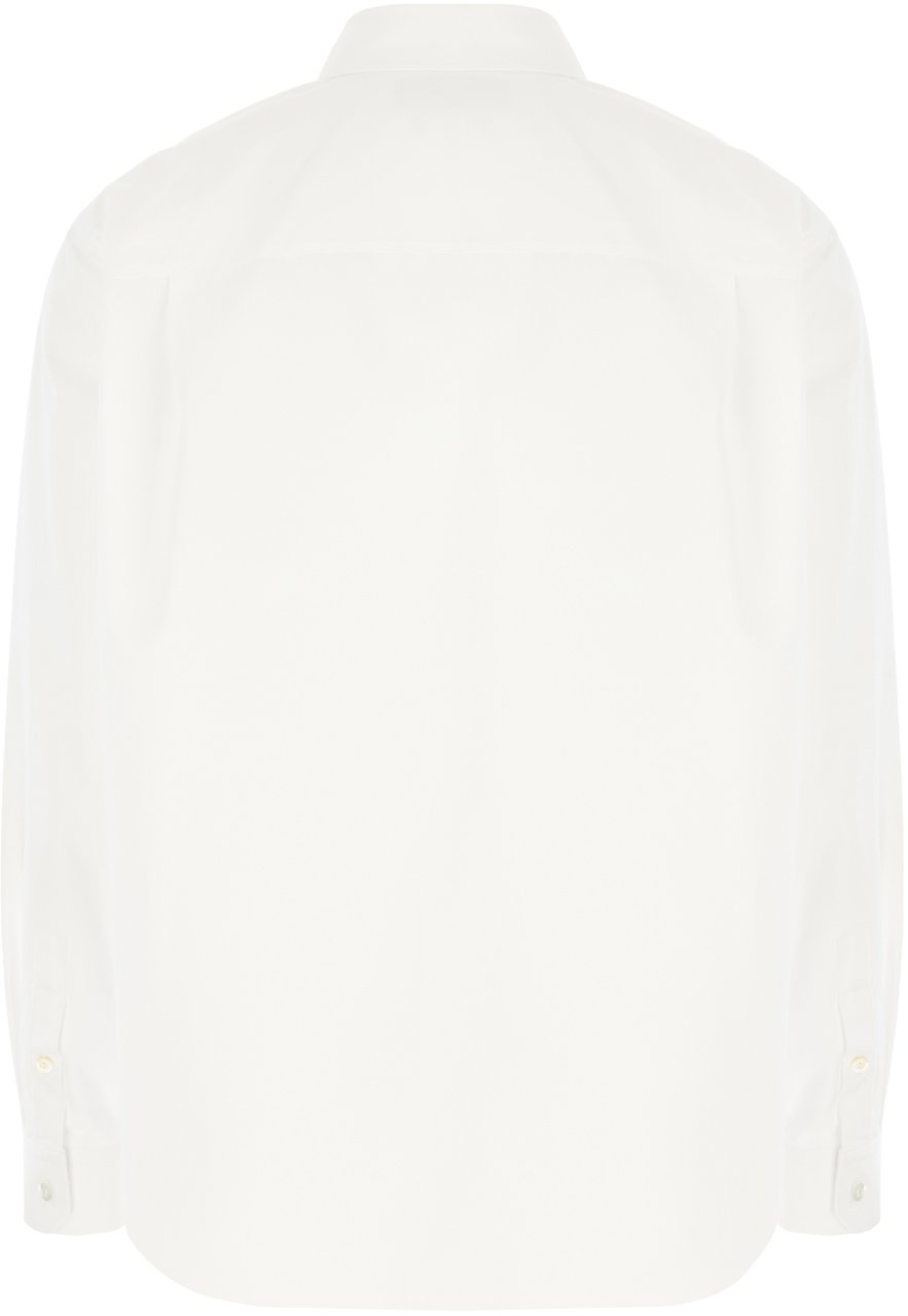 Gucci Gucci White poplin shirt Wit