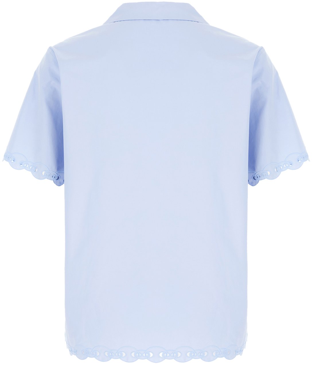 Gucci Gucci Light blue poplin shirt Lichtblauw