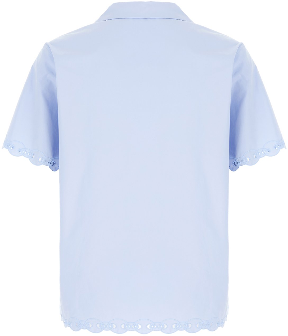Gucci Gucci Light blue poplin shirt Lichtblauw