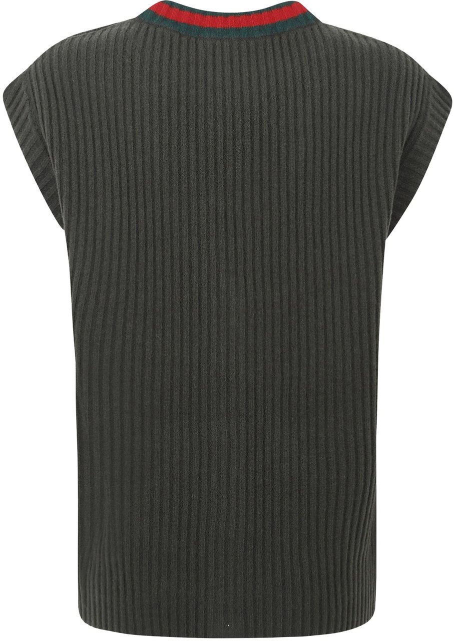Gucci Cardigan Vest Groen