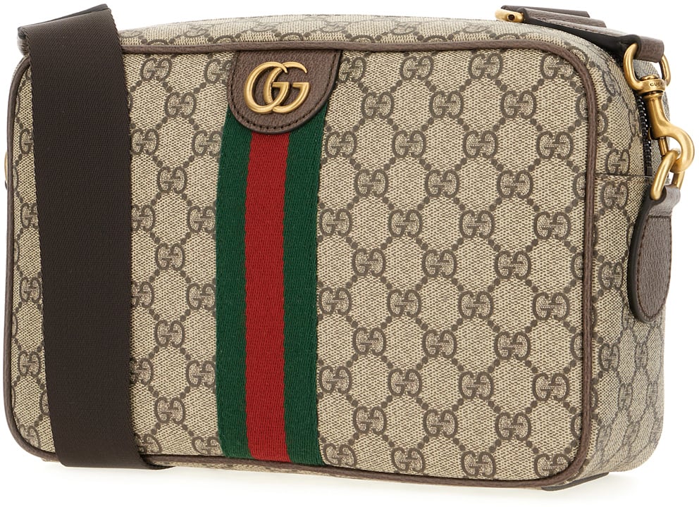 Gucci Printed canvas crossbody bag Divers