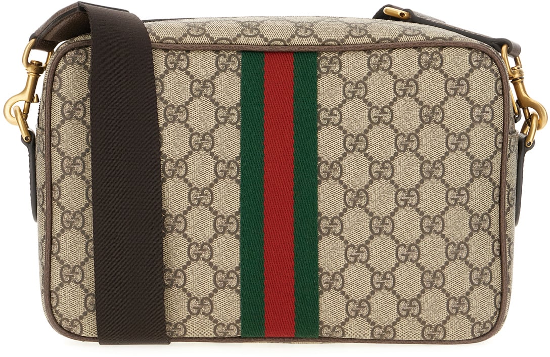 Gucci Printed canvas crossbody bag Divers