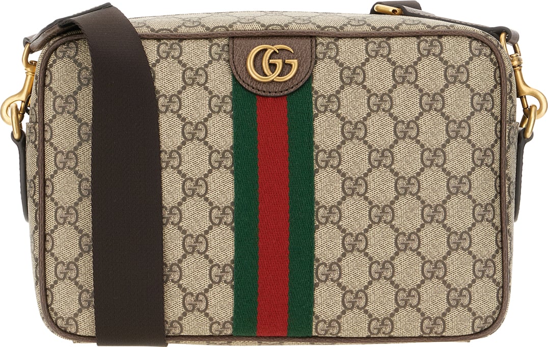 Gucci Printed canvas crossbody bag Divers