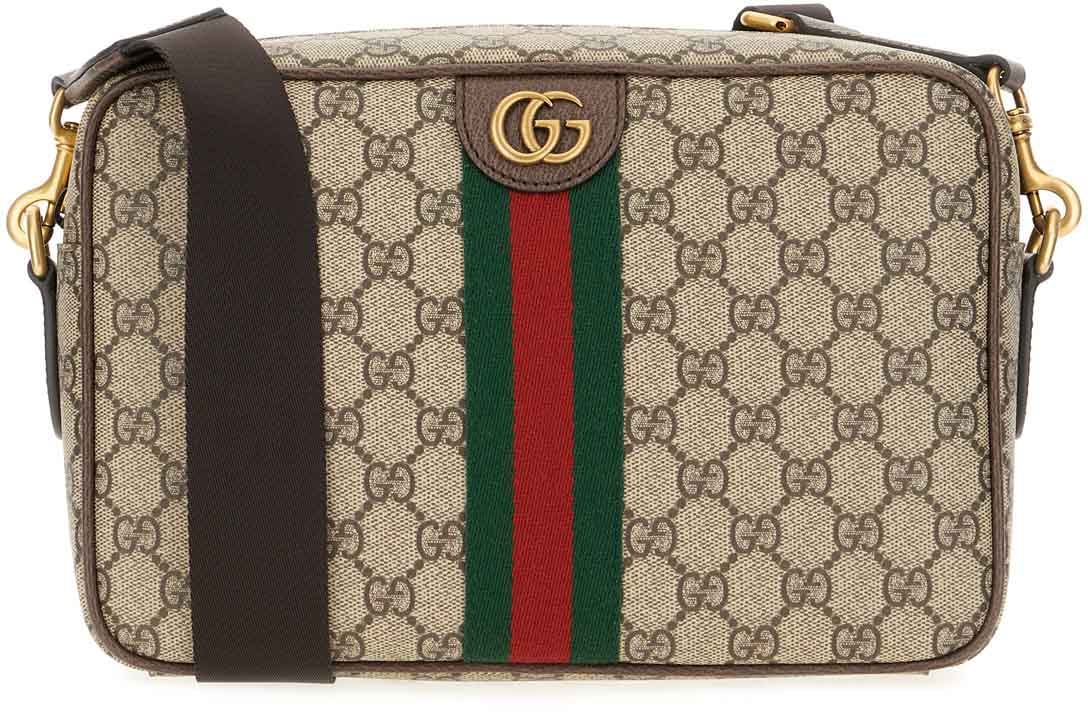 Gucci Gucci Printed canvas crossbody bag Divers