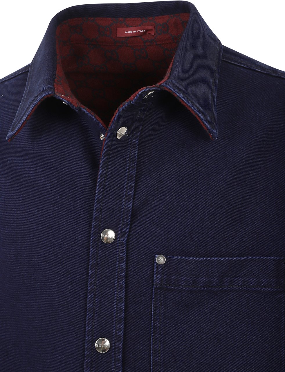 Gucci Reversible Shirt Blauw