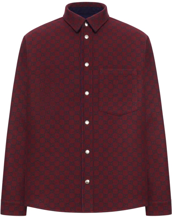 Gucci Reversible Shirt Blauw