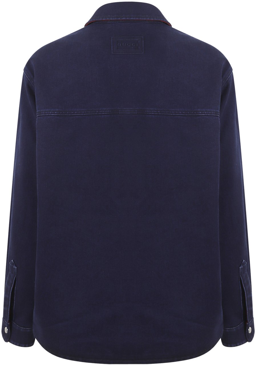 Gucci Reversible Shirt Blauw