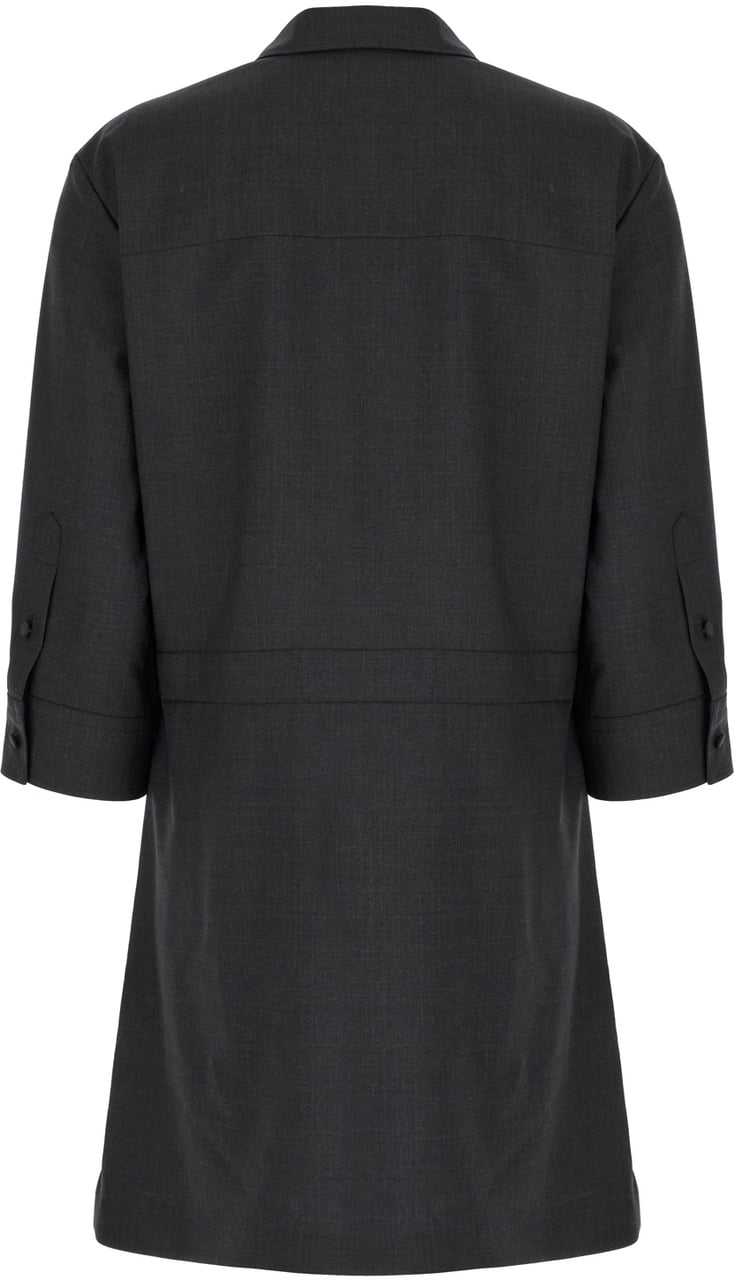 Gucci Gucci Slate wool dress Zwart
