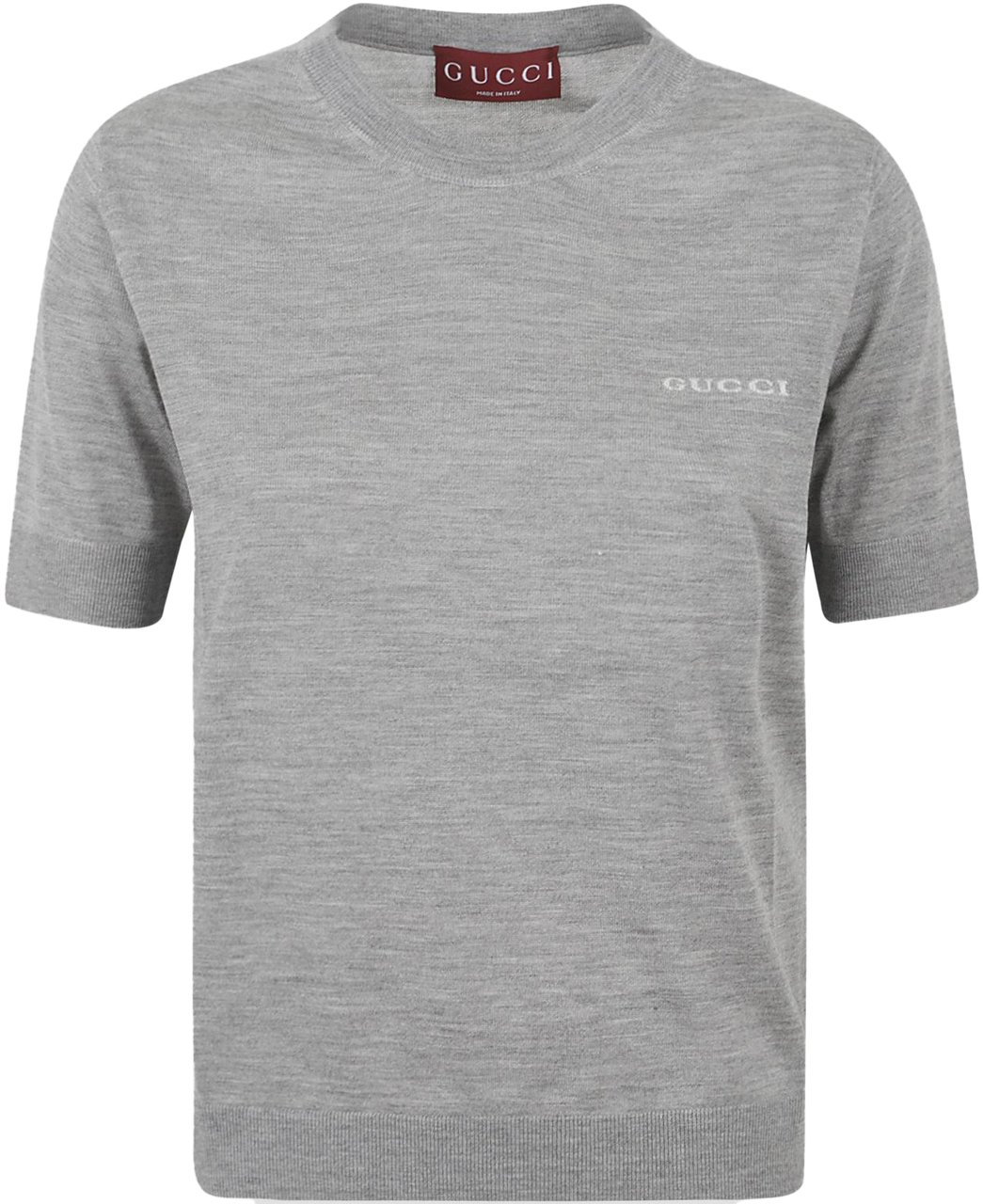 Gucci Top Cashmere Silk Grijs