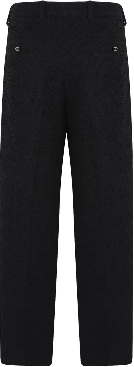 Gucci Straight Pant Boucle Zwart