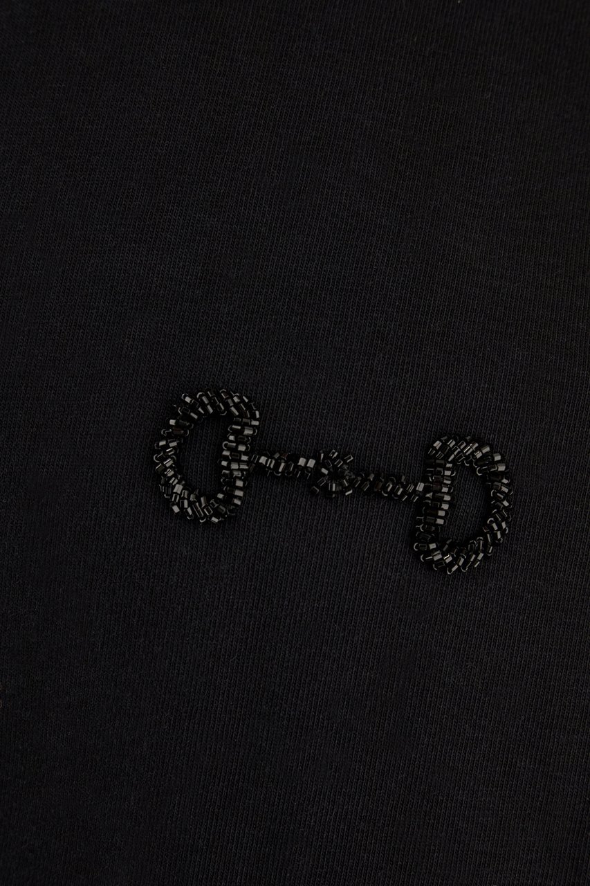 Gucci Gucci Black cotton t-shirt Zwart
