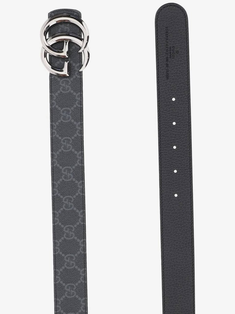 Gucci Belt Rev Patterned Accessory Grijs