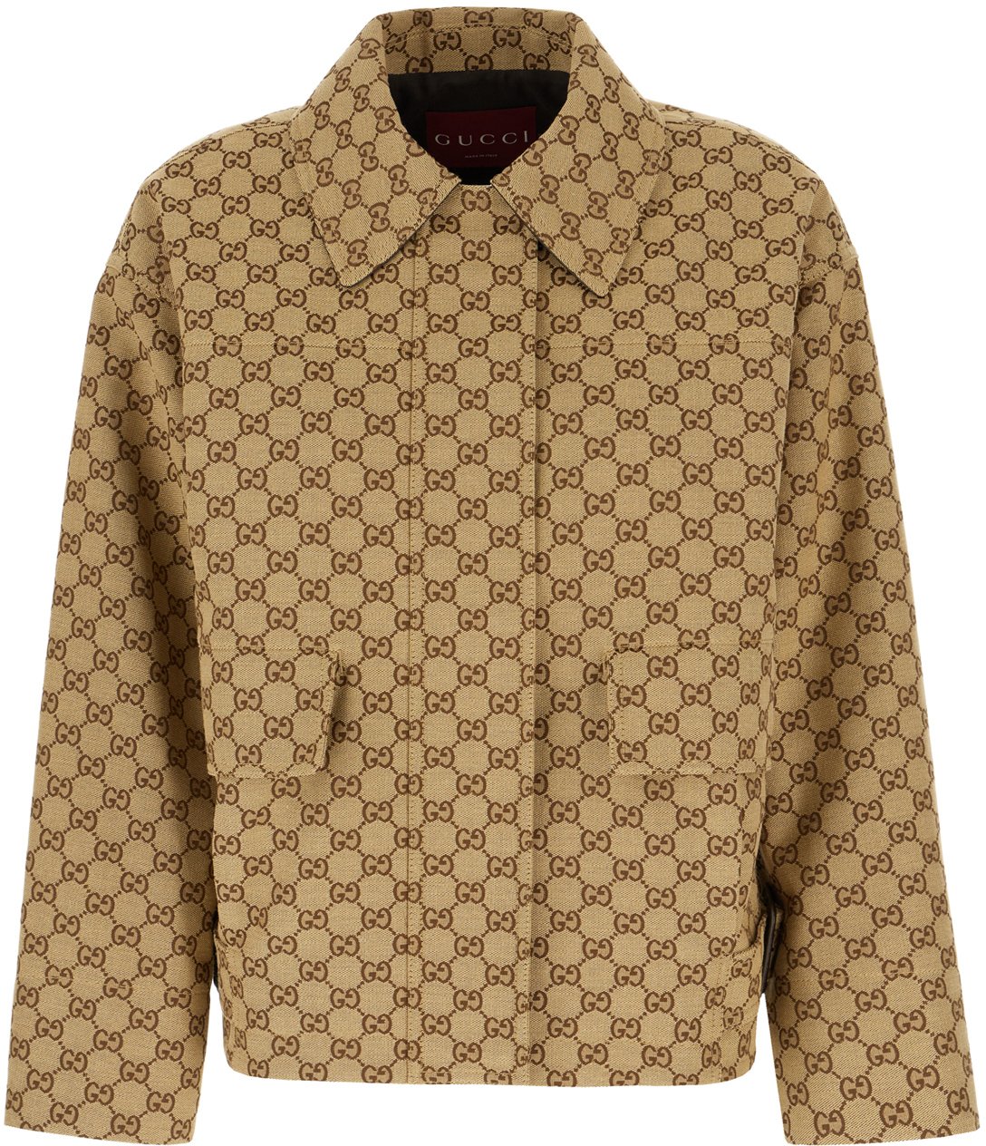 Gucci Gucci Embroidered cotton jacket Divers