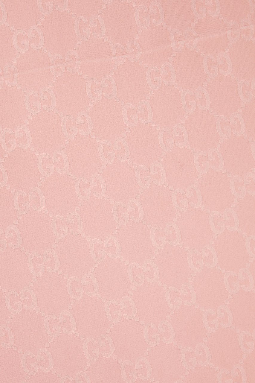 Gucci Gucci Pink silk skirt Roze