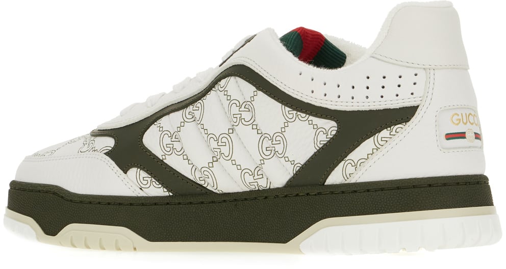 Gucci Gucci Multicolor leather Re-Web sneakers Divers