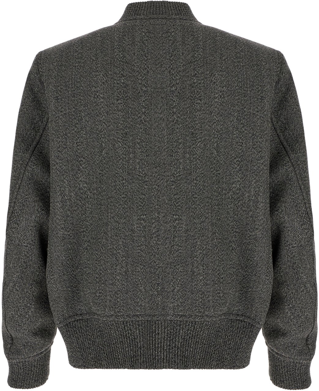 Gucci Gucci Embroidered wool reversible padded bomber jacket Divers