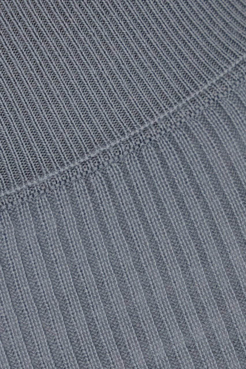 Gucci Gucci Air force blue wool sweater Blauw