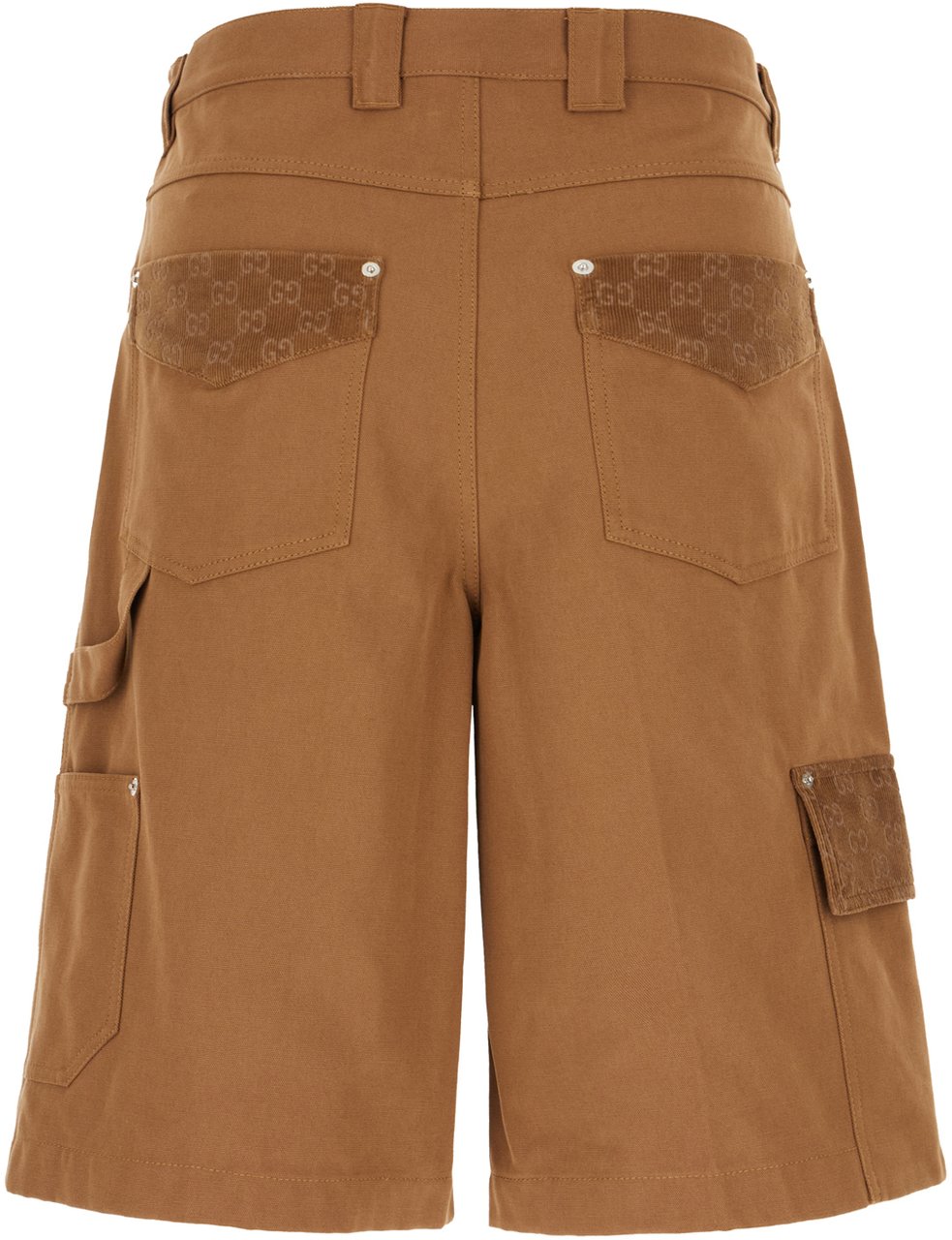 Gucci Gucci Brown cotton bermuda shorts Bruin