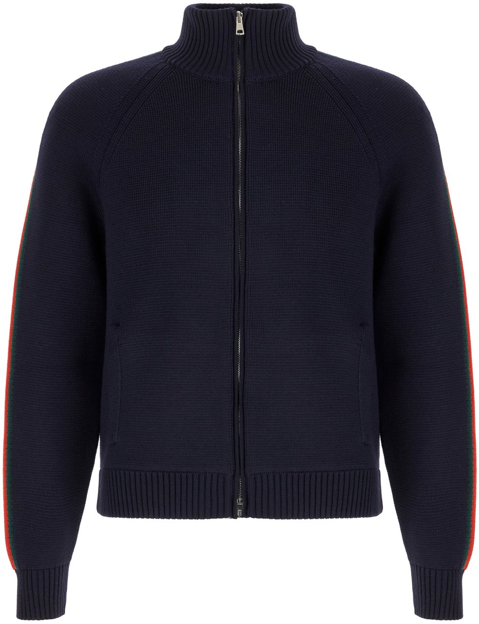 Gucci Dark blue wool cardigan Blauw