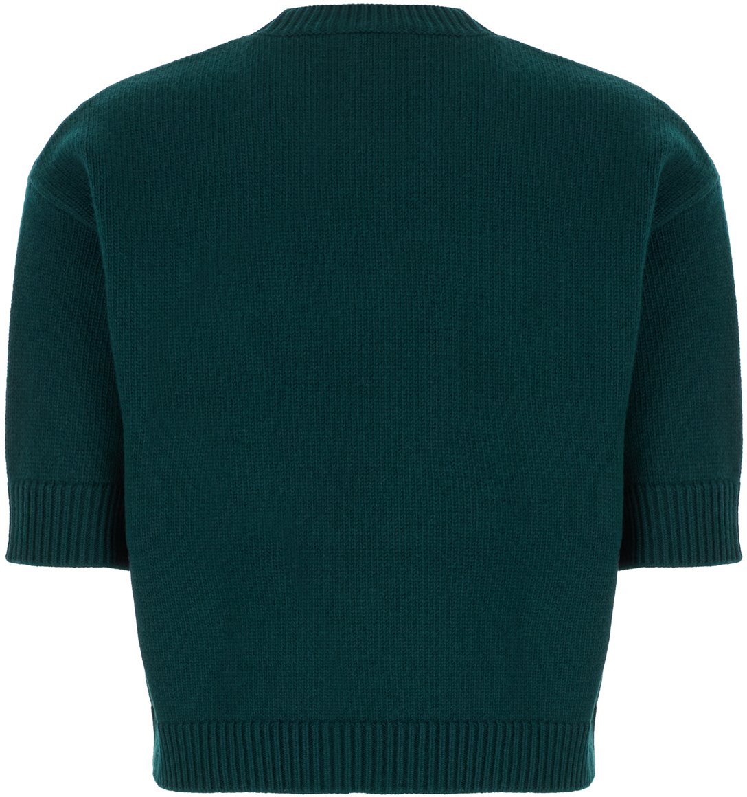 Gucci Gucci Bottle green wool sweater Groen
