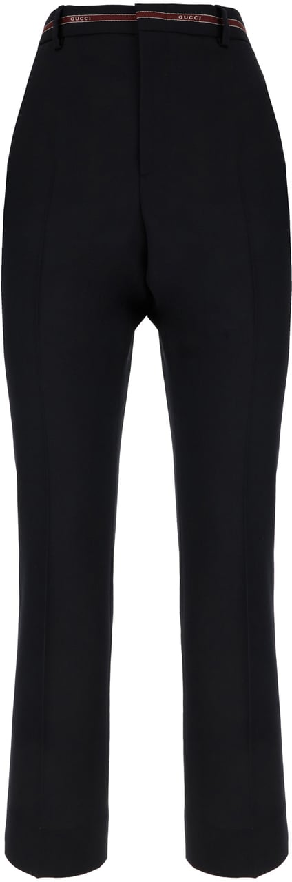 Gucci Gucci Midnight blue wool pants Blauw