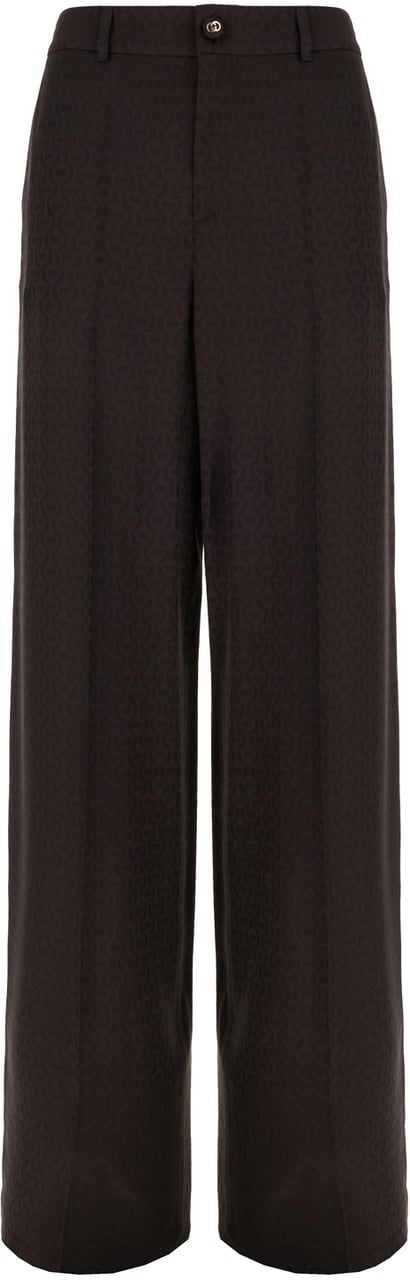 Gucci Gucci Chocolate silk pants Bruin