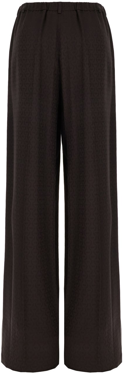 Gucci Gucci Chocolate silk pants Bruin