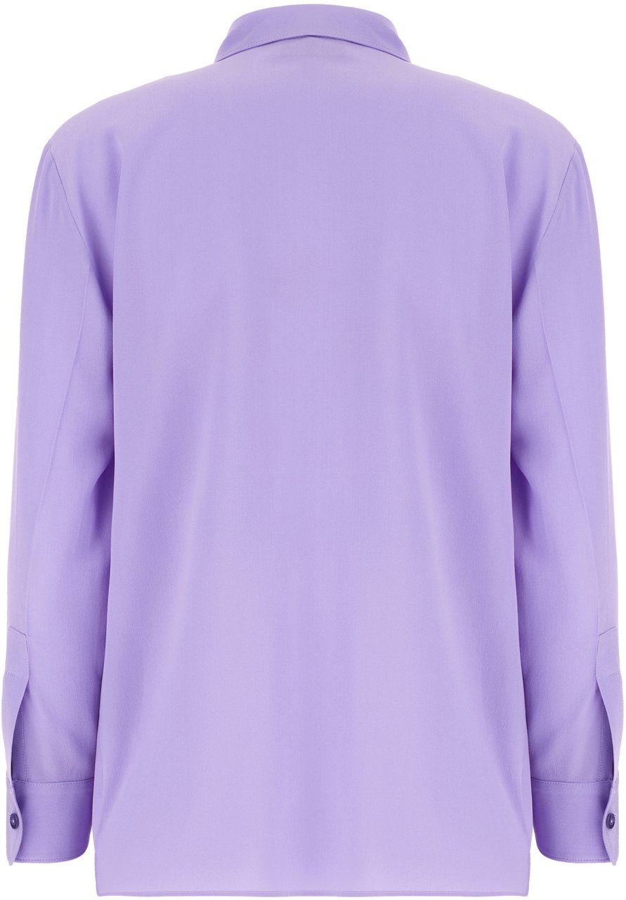 Gucci Gucci Purple silk shirt Paars