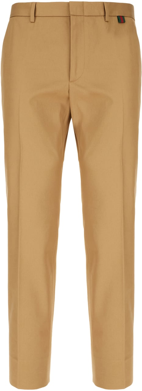 Gucci Gucci Beige cotton pants Beige