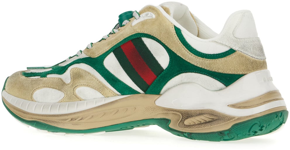 Gucci Gucci Multicolor suede sneakers Divers