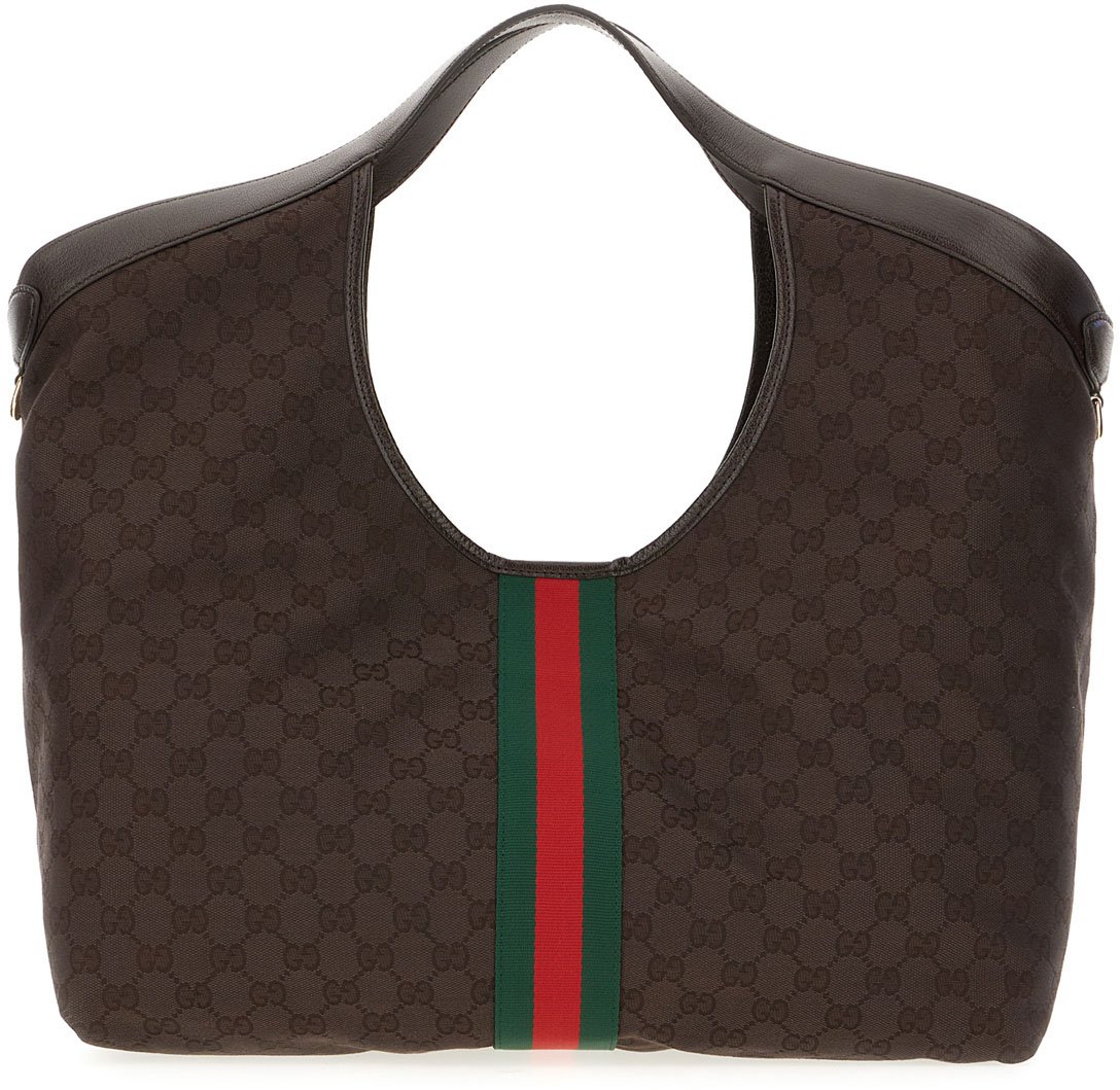 Gucci GG Supreme fabric Large Giglio shopping bag Divers